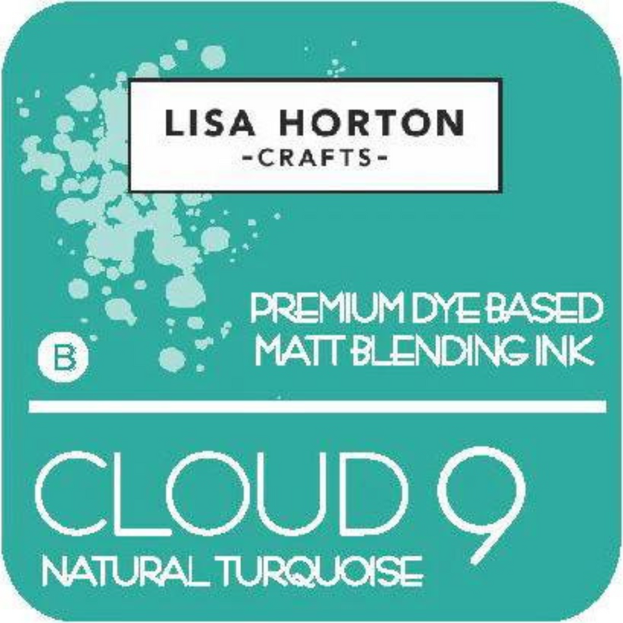 Lisa Horton Crafts - Matte Blending Ink Pad - Natural Turquoise