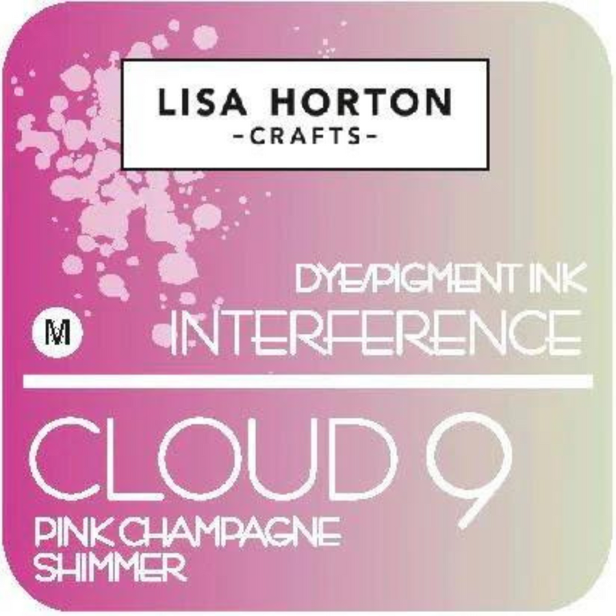 Lisa Horton Crafts - Interference Ink Pad - Pink Champagne Shimmer