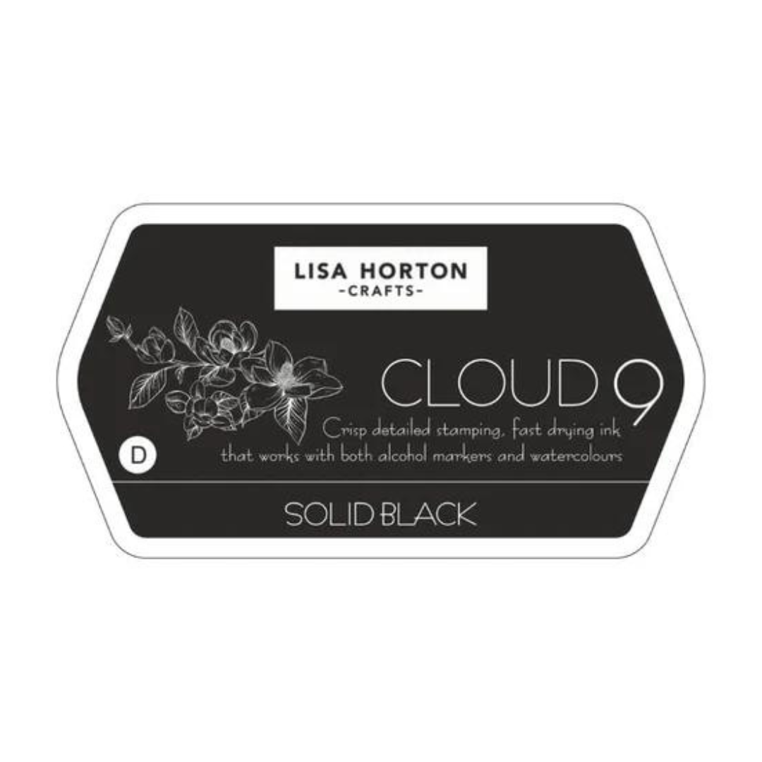 Lisa Horton Crafts - Solid Black Ink Pad