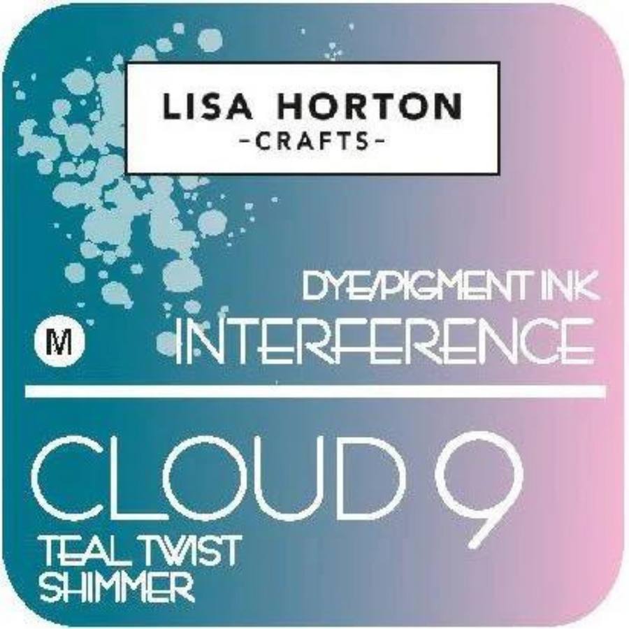 Lisa Horton Crafts - Interference Ink Pad - Teal Twist Shimmer